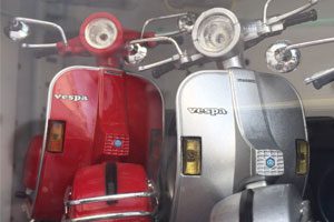 Vespa, dé Italiaanse scooter.